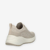 Skechers Bobs Sparrow 2.0 Wind Chime Slip on beige da donna