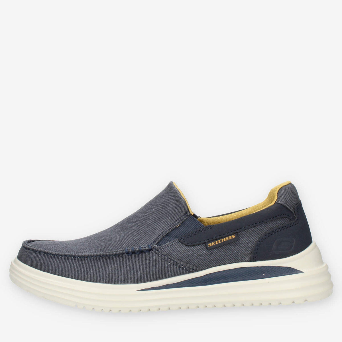 Skechers Proven Suttner Slip on blu da uomo