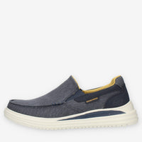 Skechers Proven Suttner Slip on blu da uomo