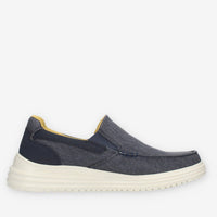 Skechers Proven Suttner Slip on blu da uomo