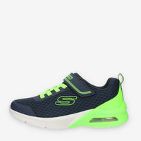 Skechers Microspec Max Gorvix Sneakers blu e verdi da bimbo