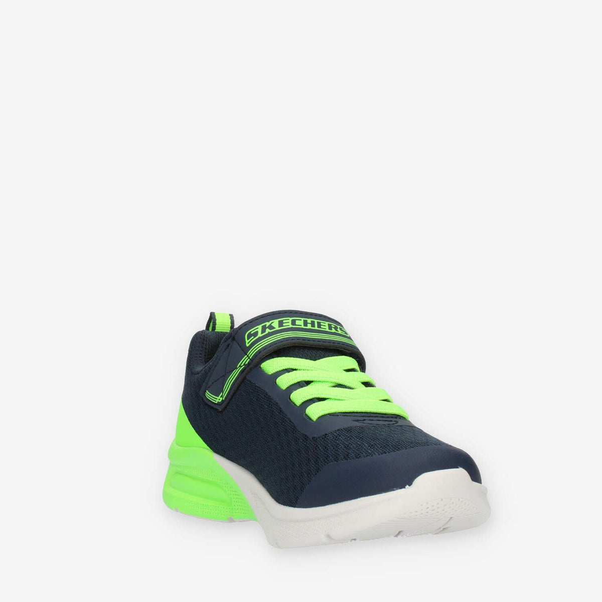 Skechers Microspec Max Gorvix Sneakers blu e verdi da bimbo