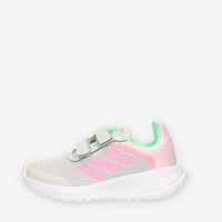 Adidas Tensaur Run 2.0 CF K Sneakers da bimba grigie e rosa