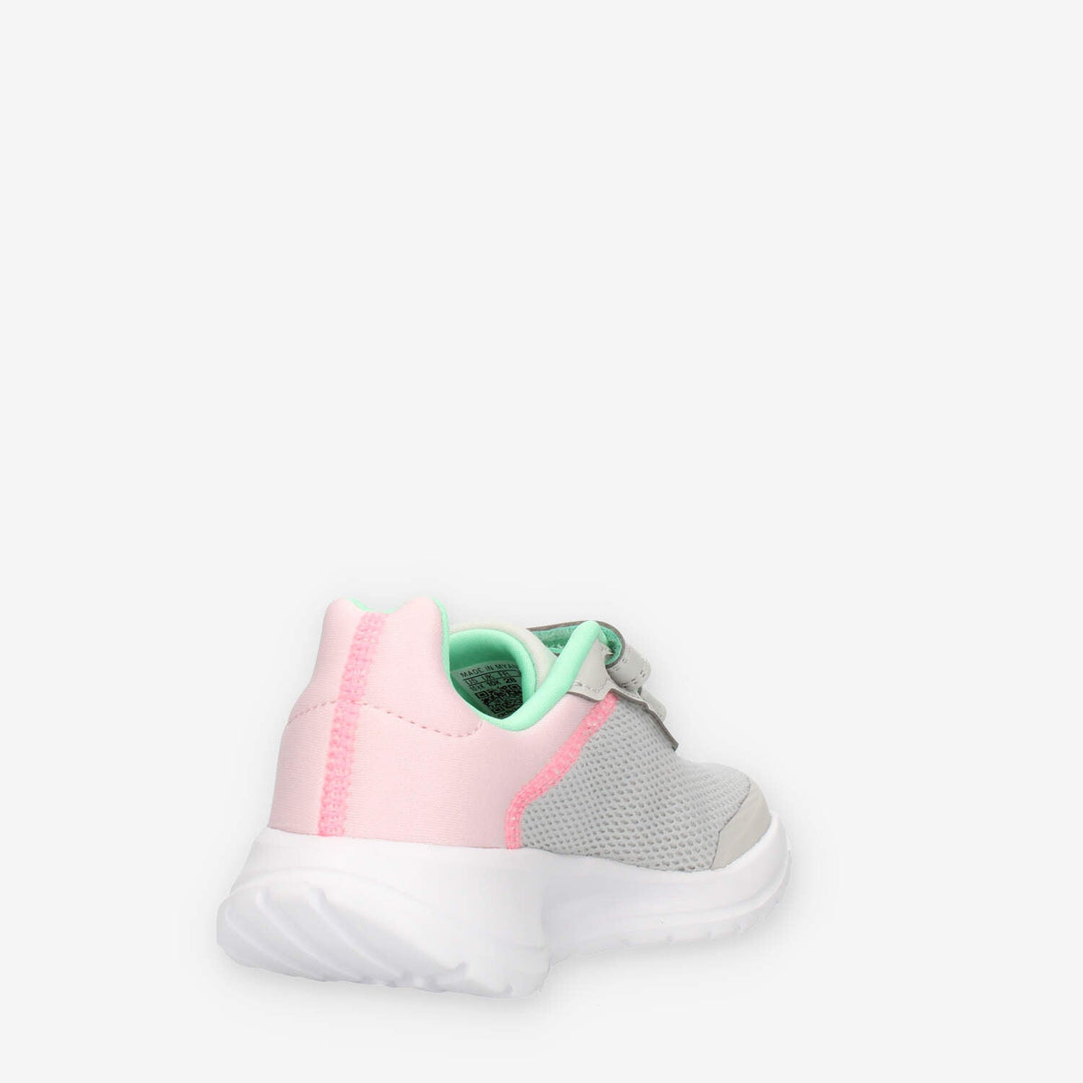 Adidas Tensaur Run 2.0 CF K Sneakers da bimba grigie e rosa