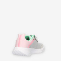 Adidas Tensaur Run 2.0 CF K Sneakers da bimba grigie e rosa
