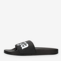 Superga 1908 Slides Polysoft Ciabatte nere gommate