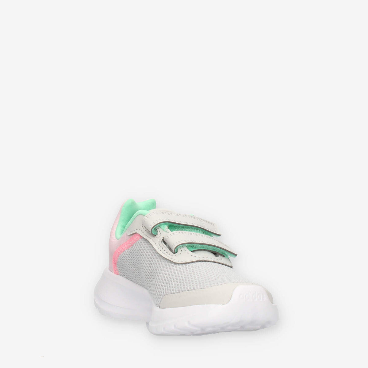 Adidas Tensaur Run 2.0 CF K Sneakers da bimba grigie e rosa