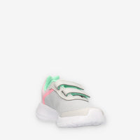 Adidas Tensaur Run 2.0 CF K Sneakers da bimba grigie e rosa