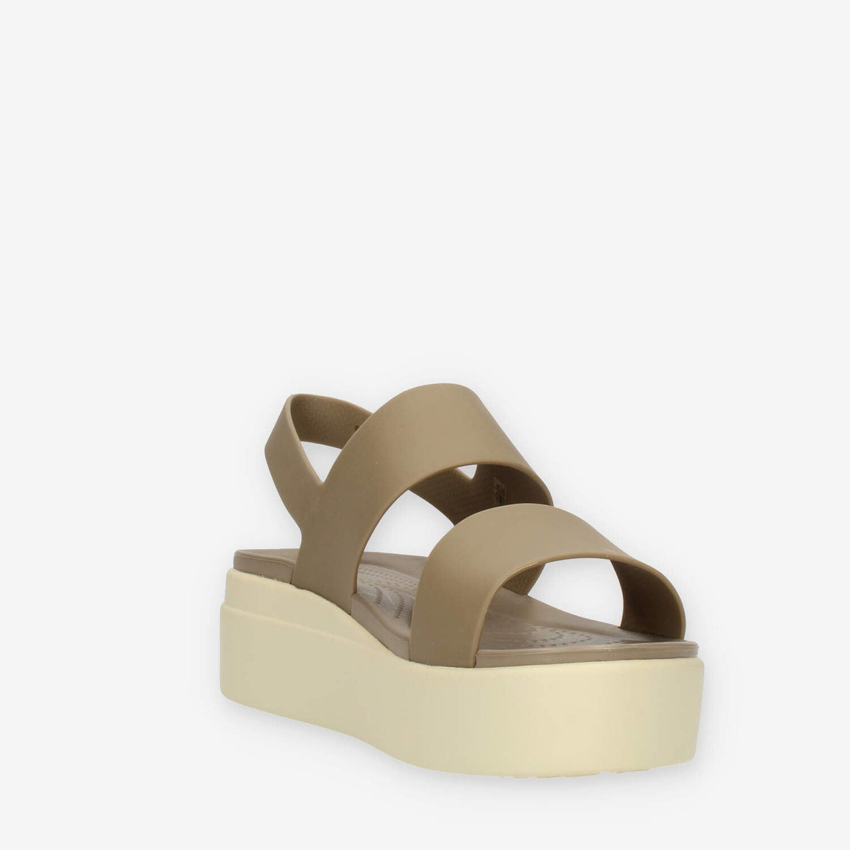 Crocs Brooklyn Low Wedge W taupe da donna