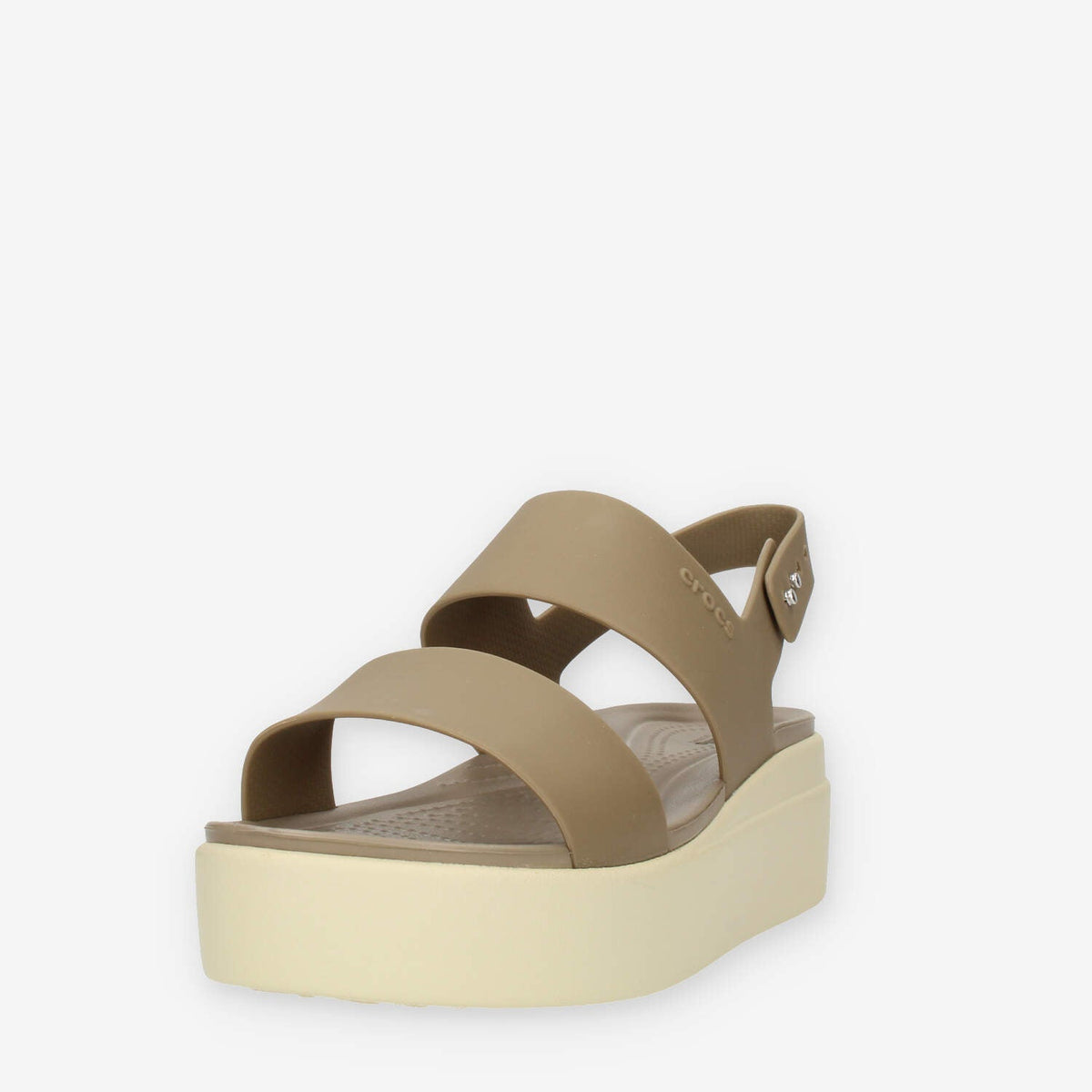Crocs Brooklyn Low Wedge W taupe da donna