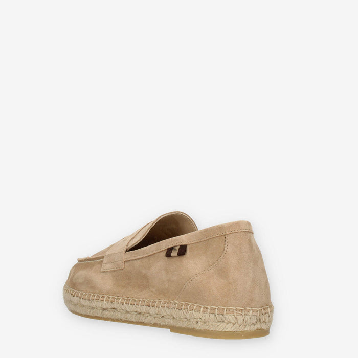 Vidorreta Mocassini beige da uomo modello espadrillas