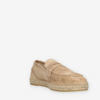 Vidorreta Mocassini beige da uomo modello espadrillas