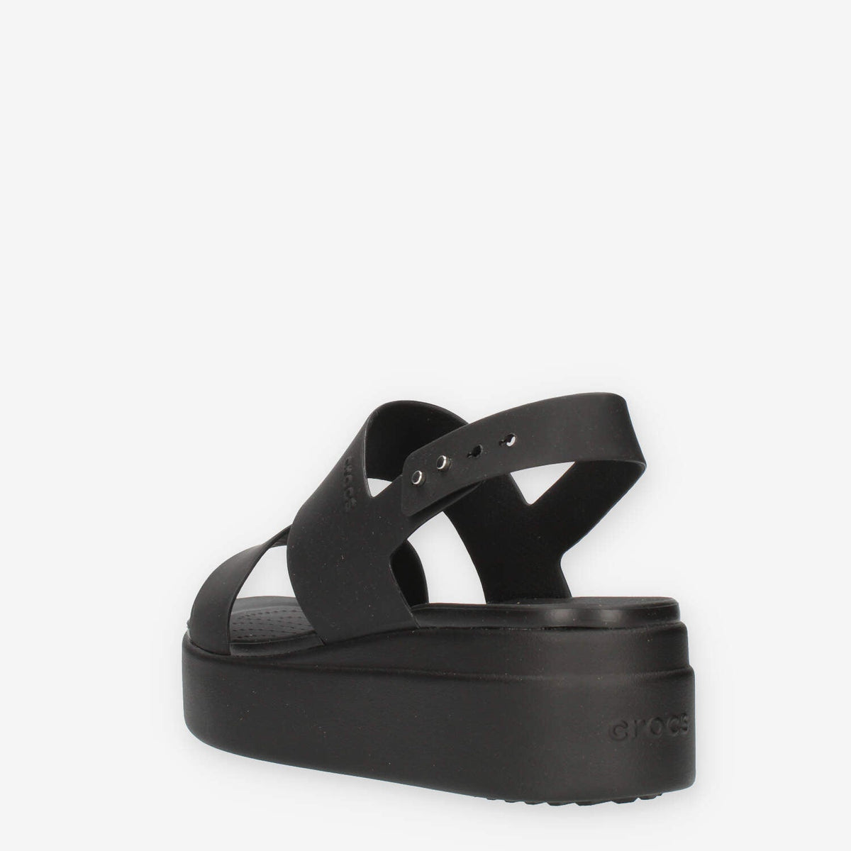Crocs Brooklyn Low Wedge W nere da donna