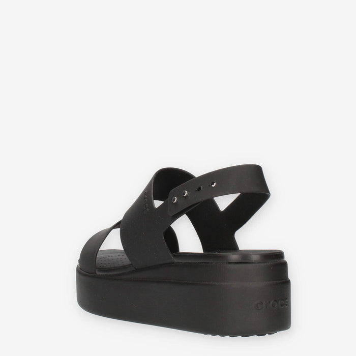 Crocs Brooklyn Low Wedge W nere da donna