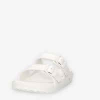 Skechers Arch Fit Cali Breeze 2.0 Sandali scalzati bianchi con fibbie