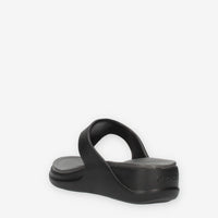 Crocs Boca Wedge Flip W infradito da donna nero