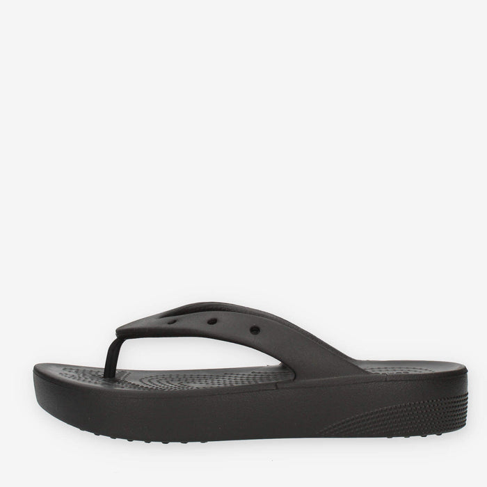 Crocs Classic Platform Flip W Infradito neri