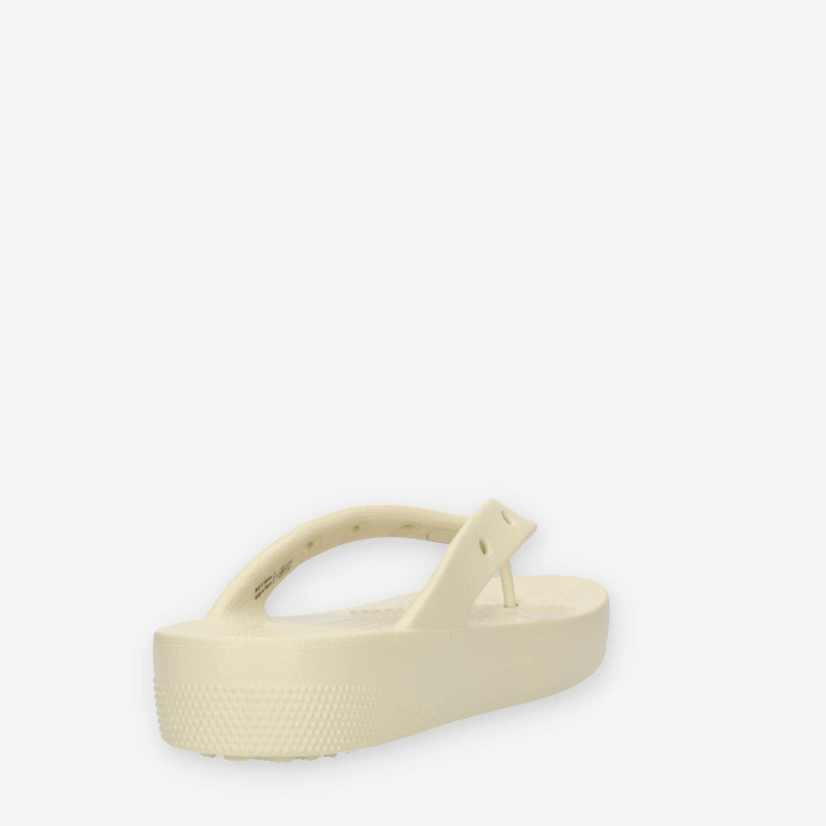 Crocs Classic Platform Flip W Infradito avorio