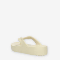 Crocs Classic Platform Flip W Infradito avorio