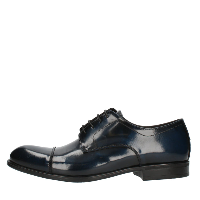 Exton Stringate da uomo blu