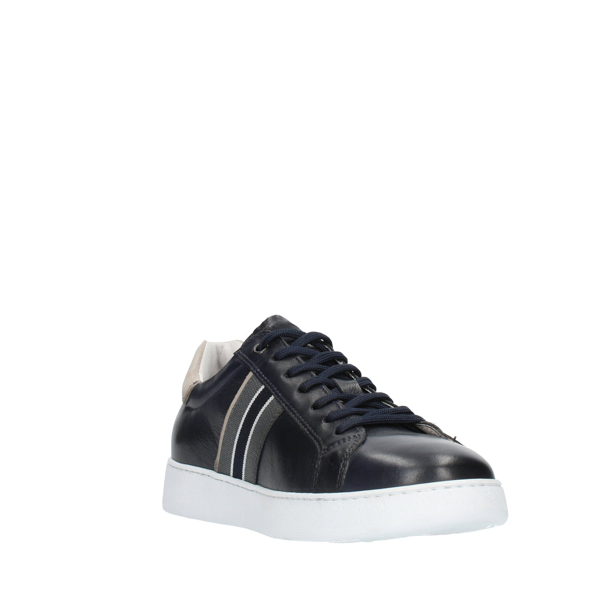 Nero Giardini Sneakers da uomo blu in pelle