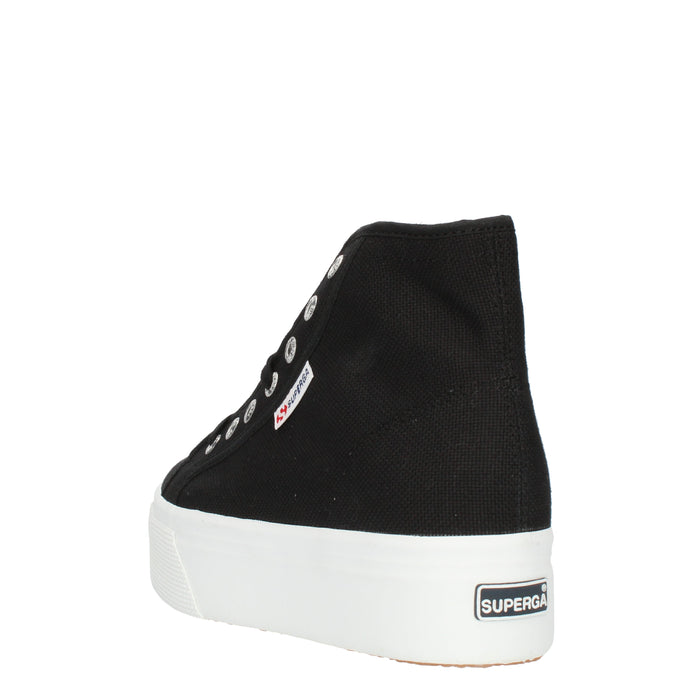 Sneaker alte in tela