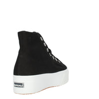 Sneaker alte in tela