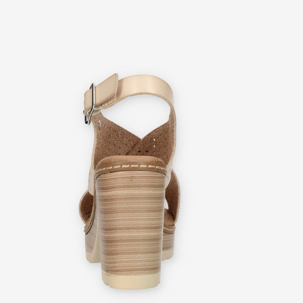 Xti Tentantions Sandali beige con tacco