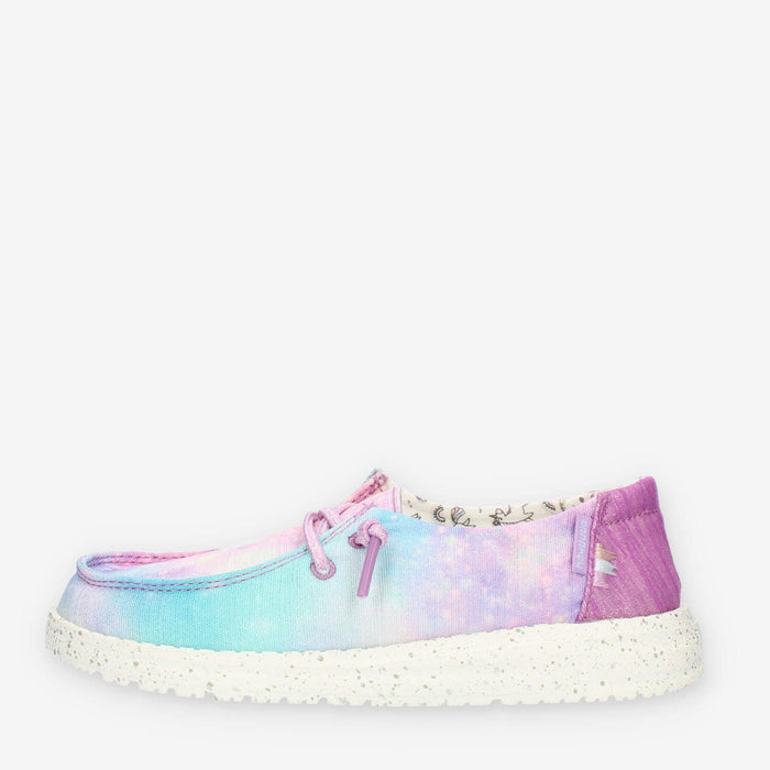 Hey Dude Wendy Youth Unicorn Dreamer Slip on da bimba multicolore micro glitterate