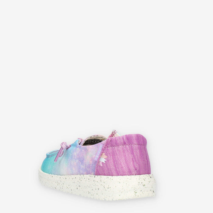 Hey Dude Wendy Youth Unicorn Dreamer Slip on da bimba multicolore micro glitterate
