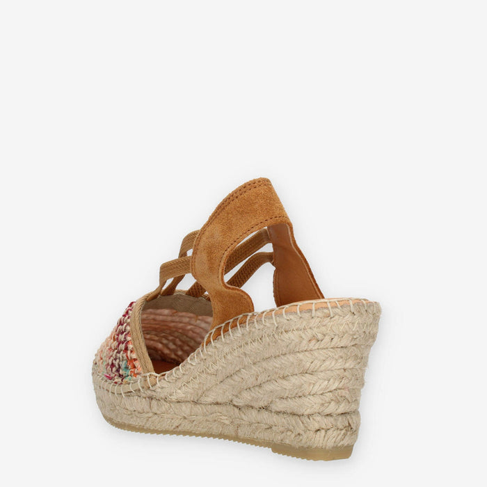 Vidorreta Sandali multicolore modello espadrillas con elastici