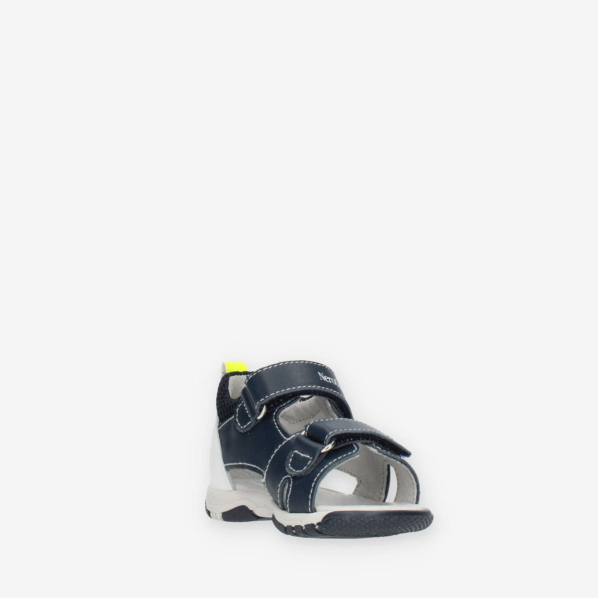Nero Giardini Sandali blu da bimbo con strappo