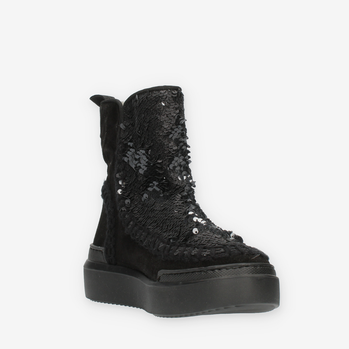 Lagoa Divina Boot Stivali con ecopelliccia e paillettes