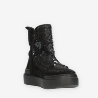 Lagoa Divina Boot Stivali con ecopelliccia e paillettes