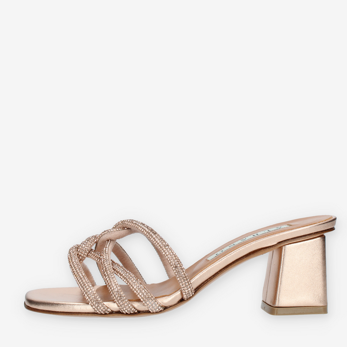 Albano Sandali scalzati da donna con strass