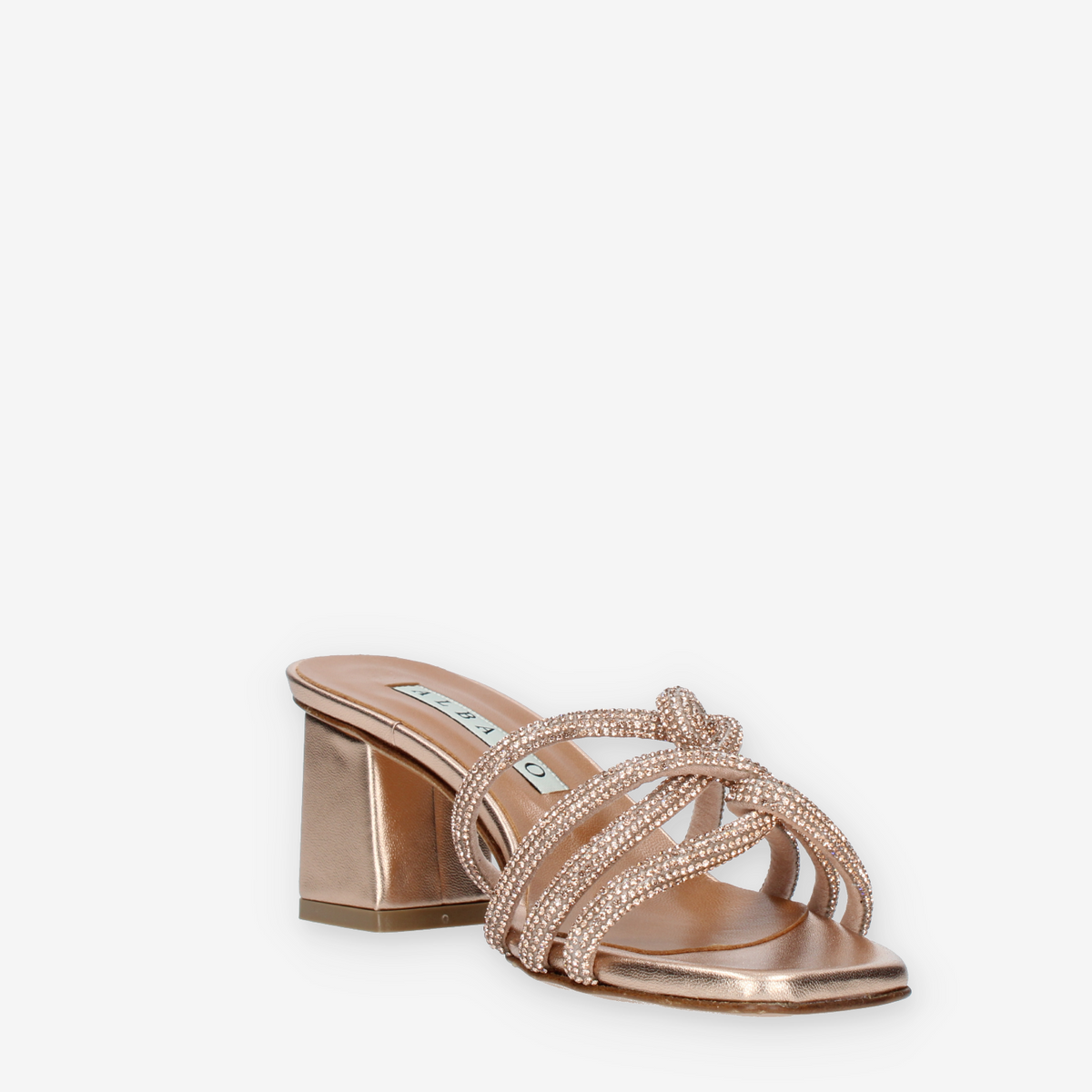 Albano Sandali scalzati da donna con strass