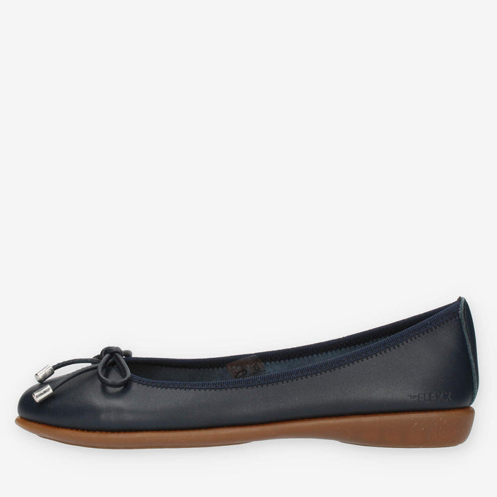 The FLexx Miss Italia Softy Ballerine blu con fiocchetto