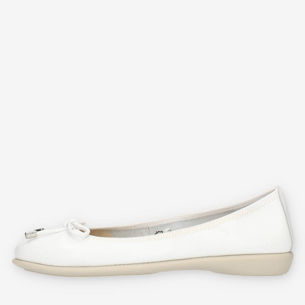 The FLexx Miss Italia Kino Basic Ballerine bianche con fiocchetto