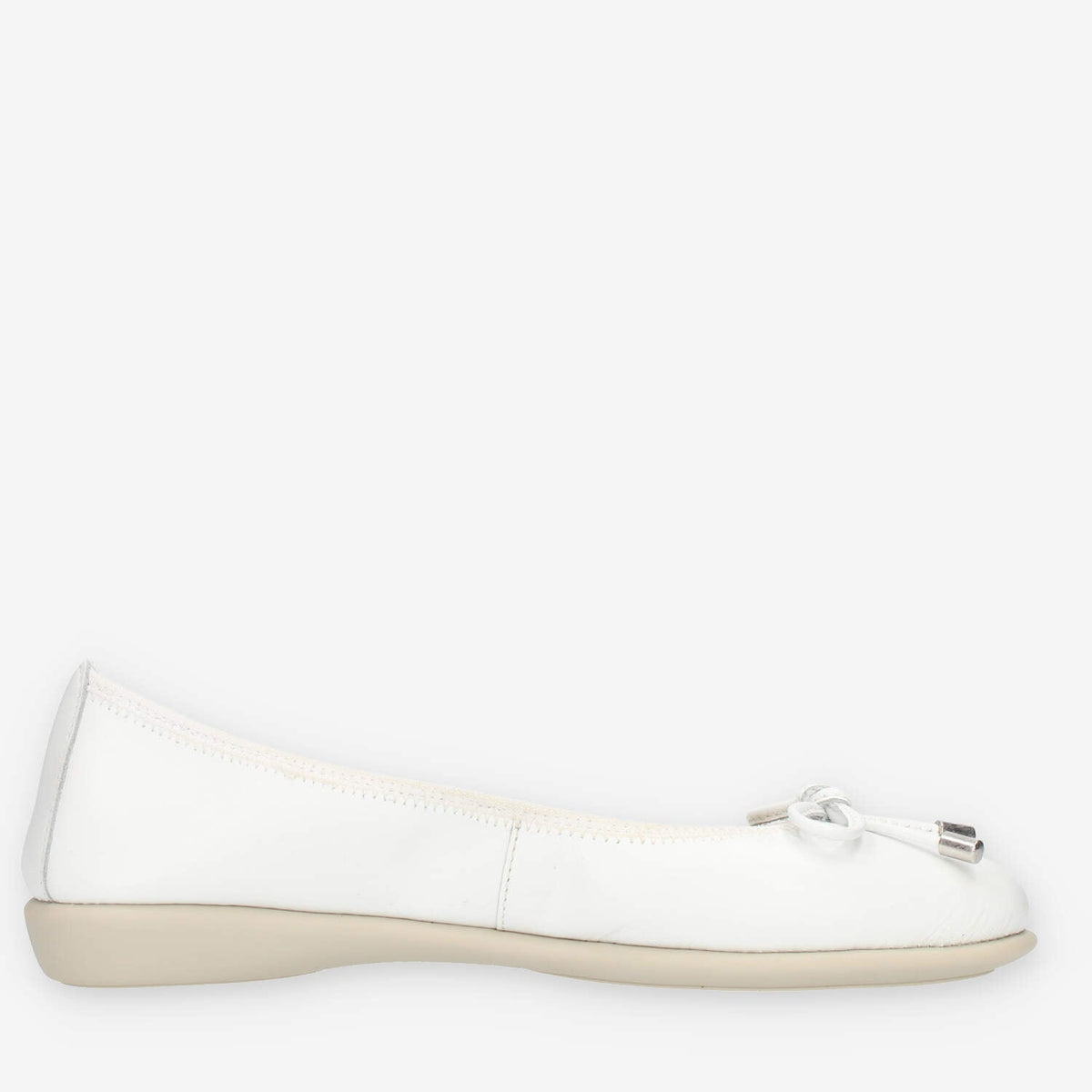 The FLexx Miss Italia Kino Basic Ballerine bianche con fiocchetto