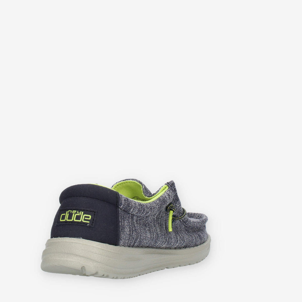 Hey Dude Wally Youth Stretch Navy Slip On da bimbo blu