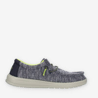 Hey Dude Wally Youth Stretch Navy Slip On da bimbo blu