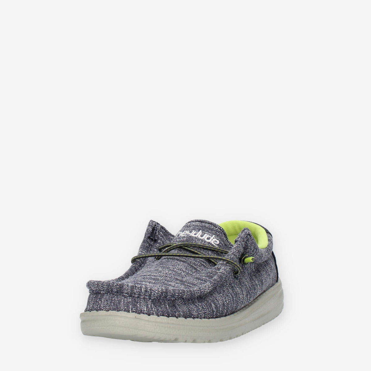 Hey Dude Wally Youth Stretch Navy Slip On da bimbo blu