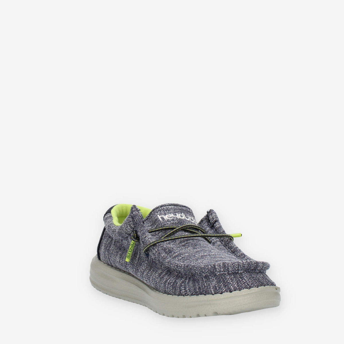 Hey Dude Wally Youth Stretch Navy Slip On da bimbo blu