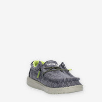 Hey Dude Wally Youth Stretch Navy Slip On da bimbo blu