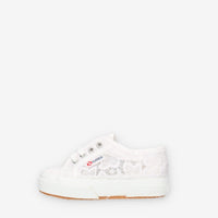 Superga 2750 Kids Macrame Sneakers bianche