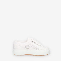 Superga 2750 Kids Macrame Sneakers bianche