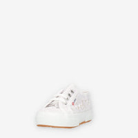 Superga 2750 Kids Macrame Sneakers bianche