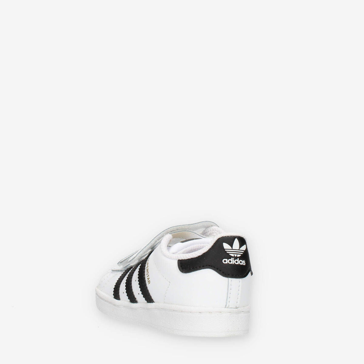 Adidas Superstar CF I Sneakers bianche e nere con strappi