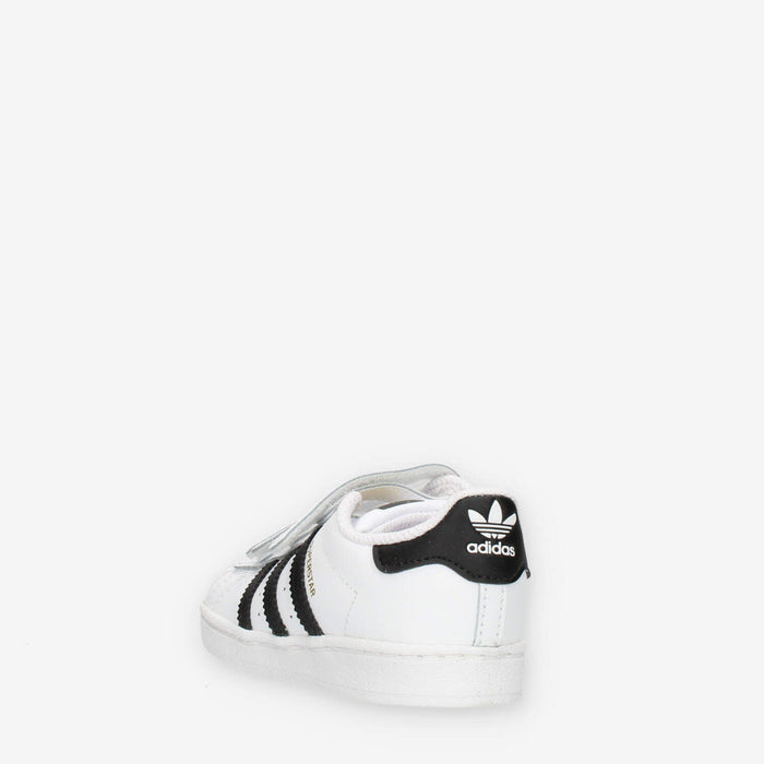 Adidas Superstar CF I Sneakers bianche e nere con strappi