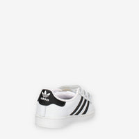 Adidas Superstar CF I Sneakers bianche e nere con strappi
